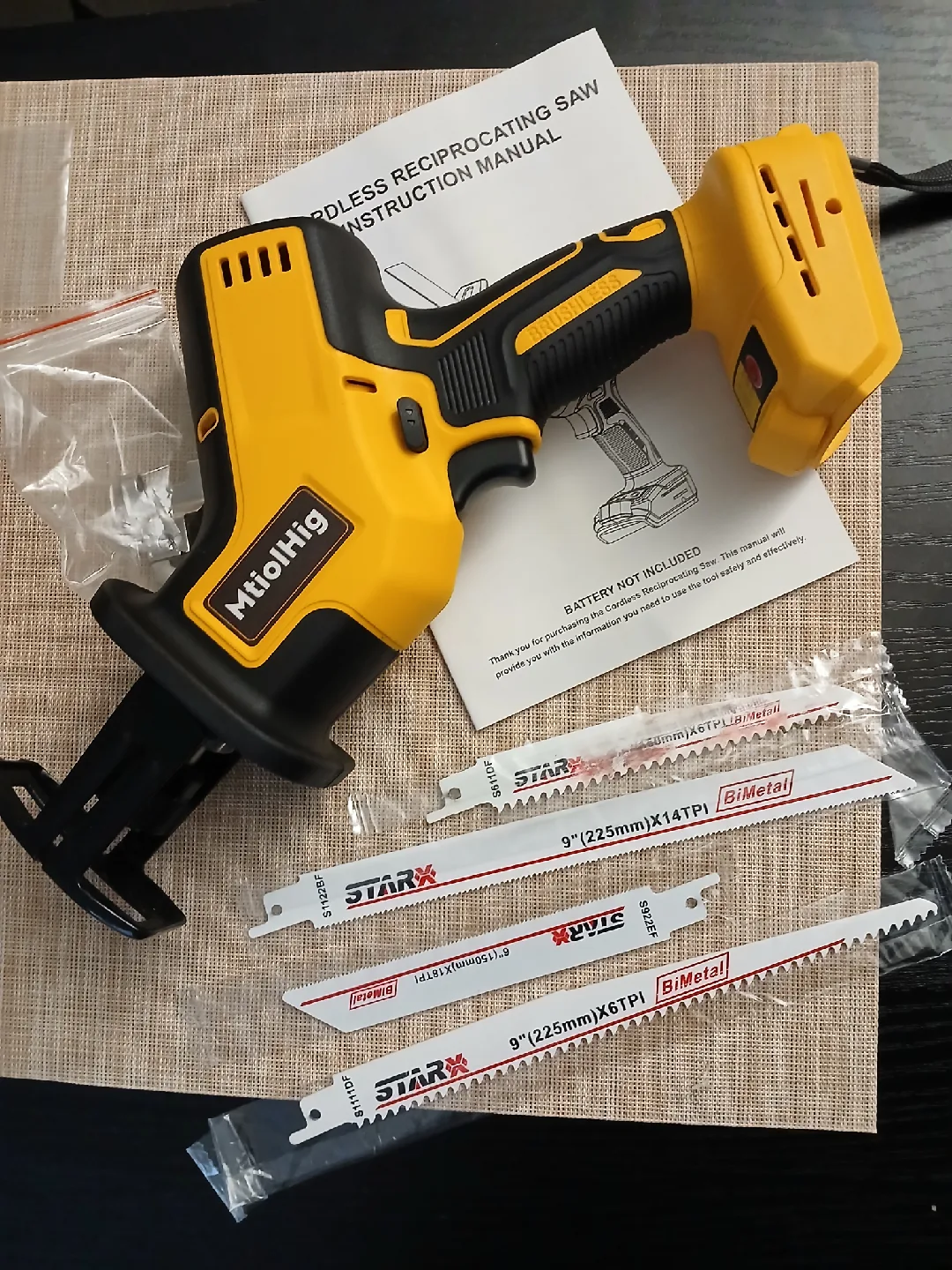 MtiolHig Cordless Reciprocating Saw image indicator(2)