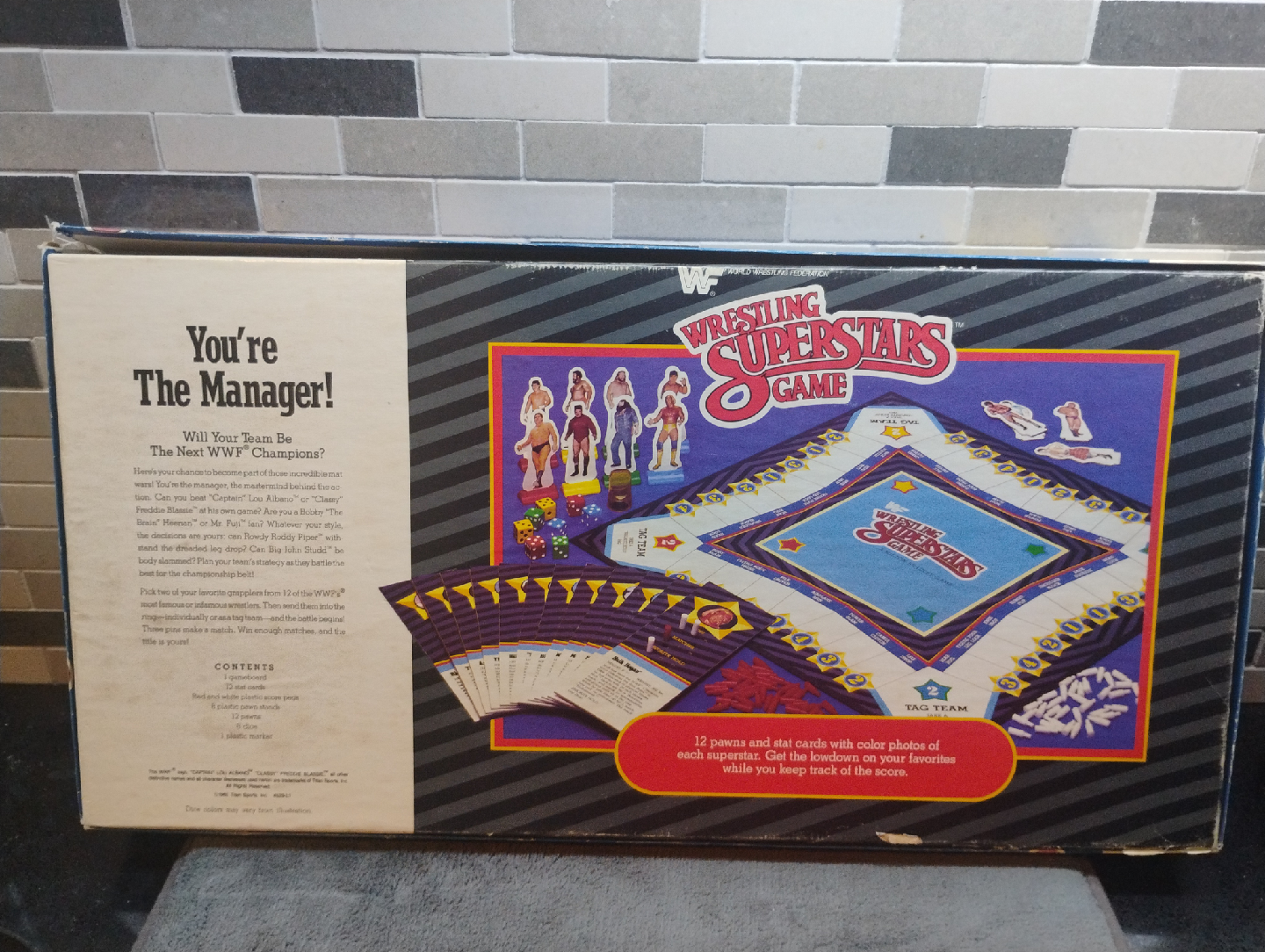 WWF Wrestling Superstars Game - Milton Bradley - photo 2