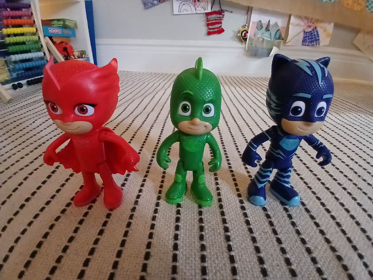 PJ Masks 6" Action Figures - Owlette, Gekko, Catboy