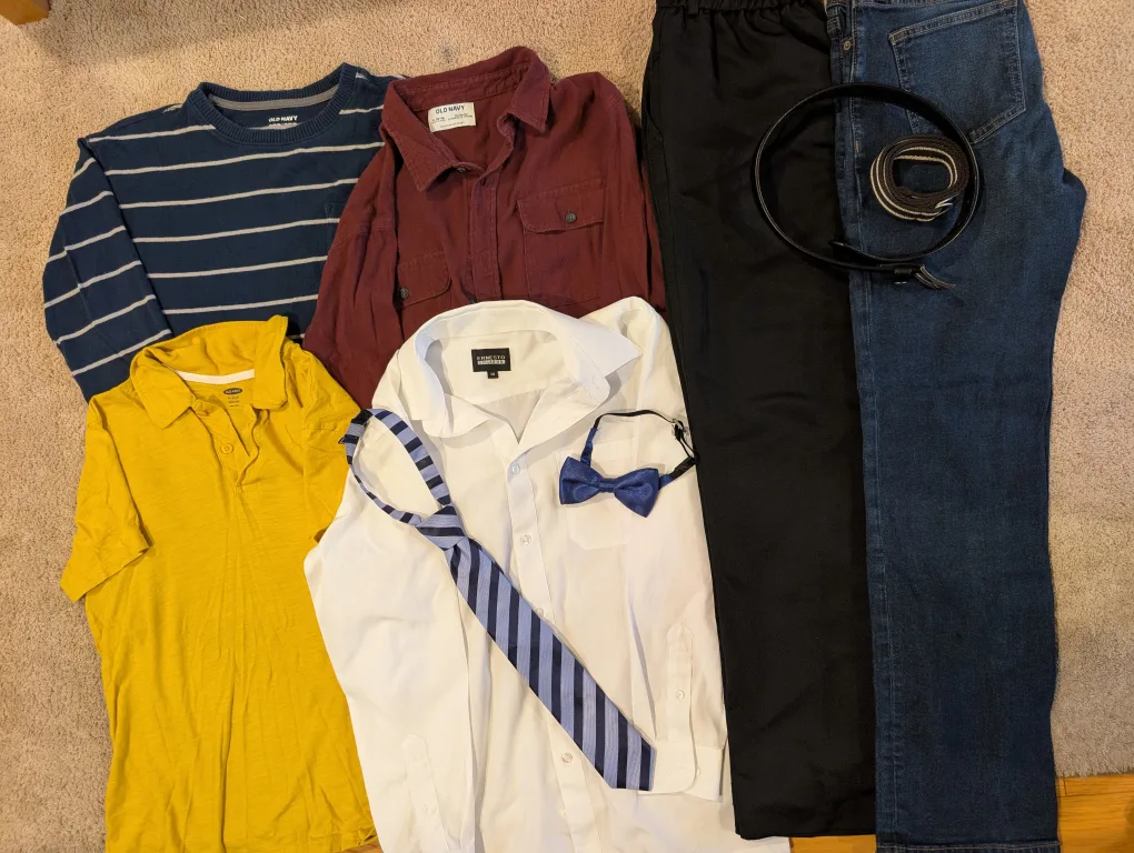 boys size 14 / 16 clothing lot image indicator(2)