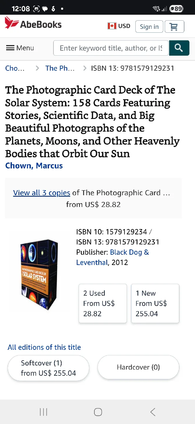 🧡 The Photographic Card Deck of The Solar System image indicator(9)