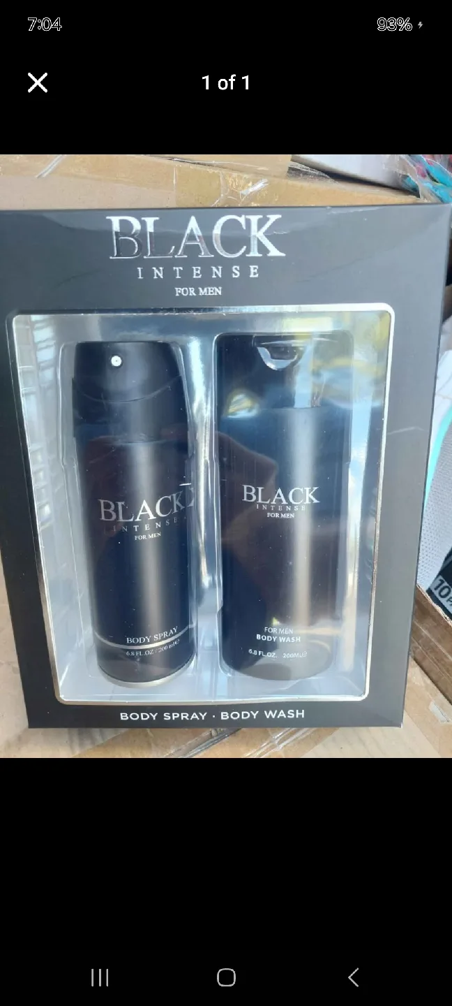 Men's Gift Sets: Bross, Warrior Blue, Black Intense image indicator(3)