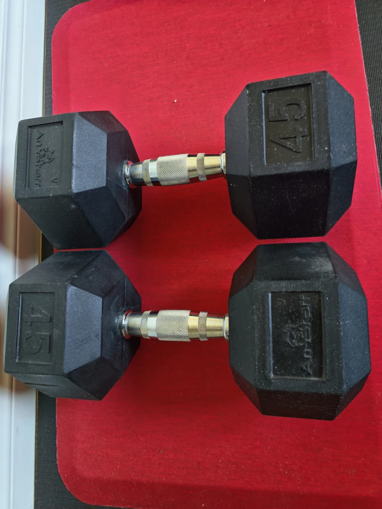 AmStaff 45lb Dumbbell Pair - photo 2