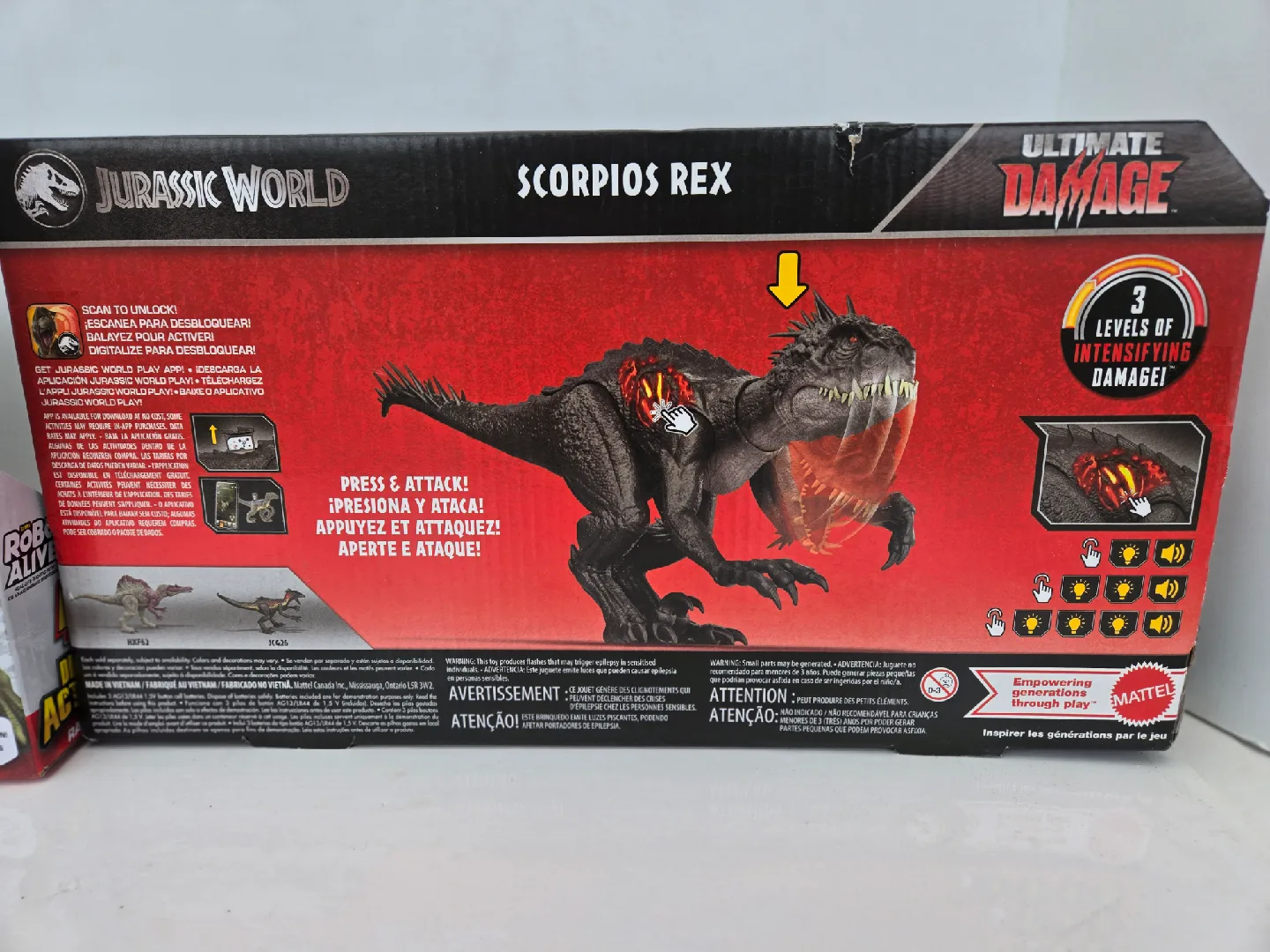 2 dinosaur toys zuru jurassic park NEW image indicator(5)