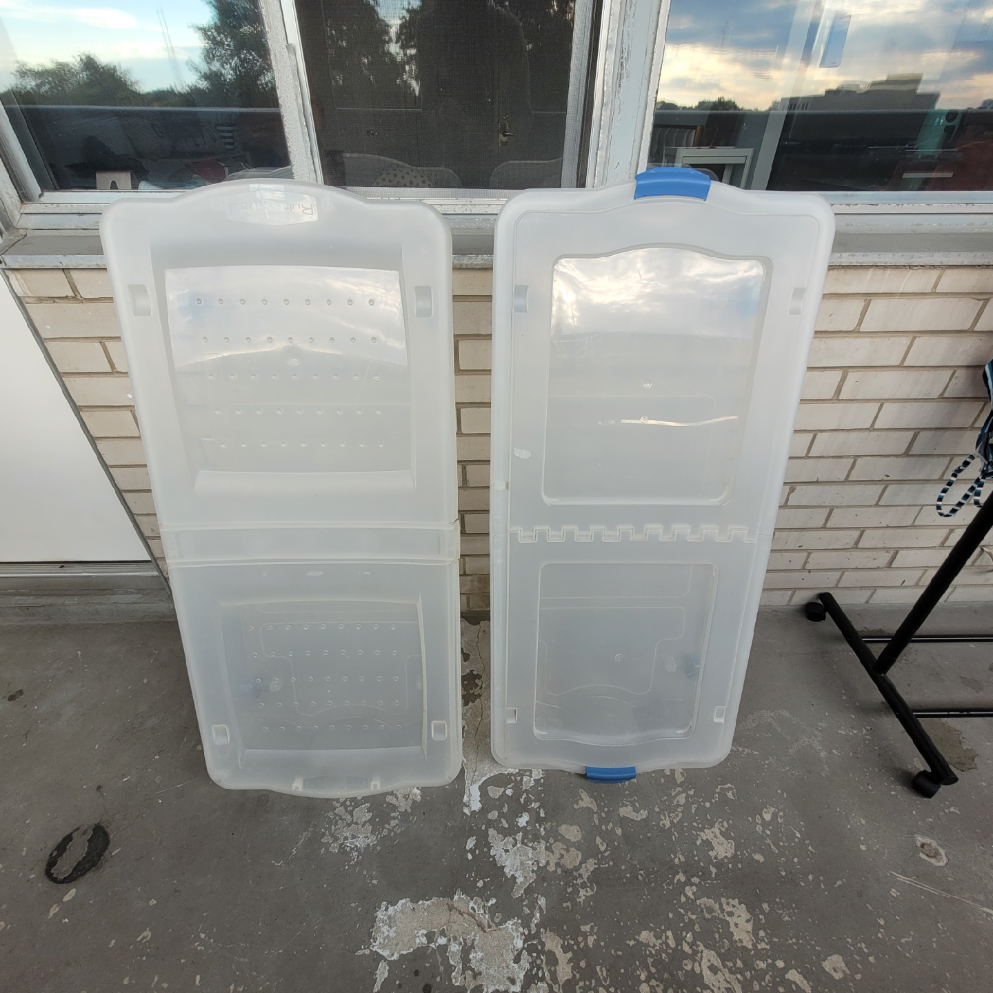 Rubermaid Under Bed Storage Bins / Containers