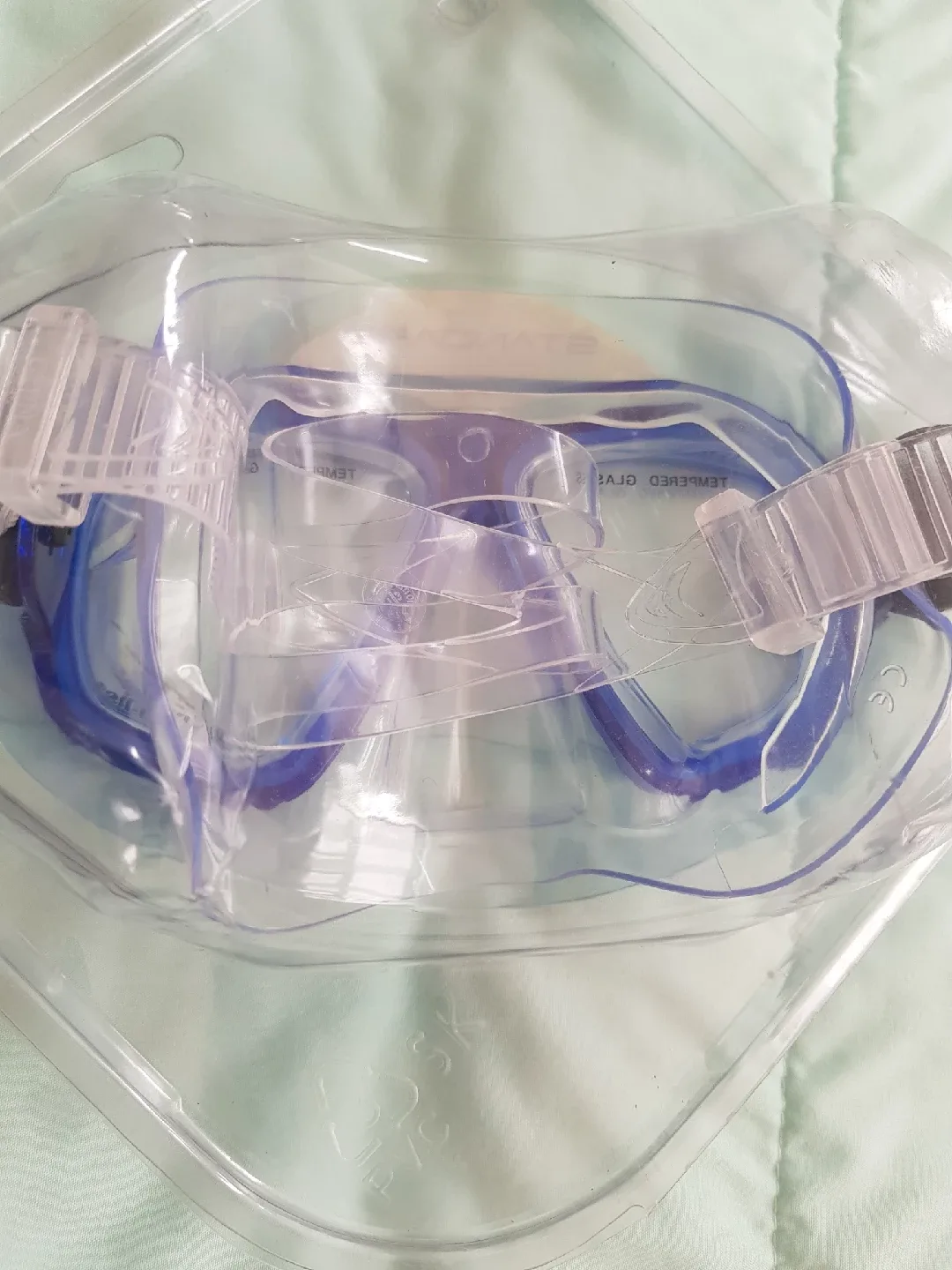 U.S. Divers Standard Diving Mask - Blue image indicator(2)