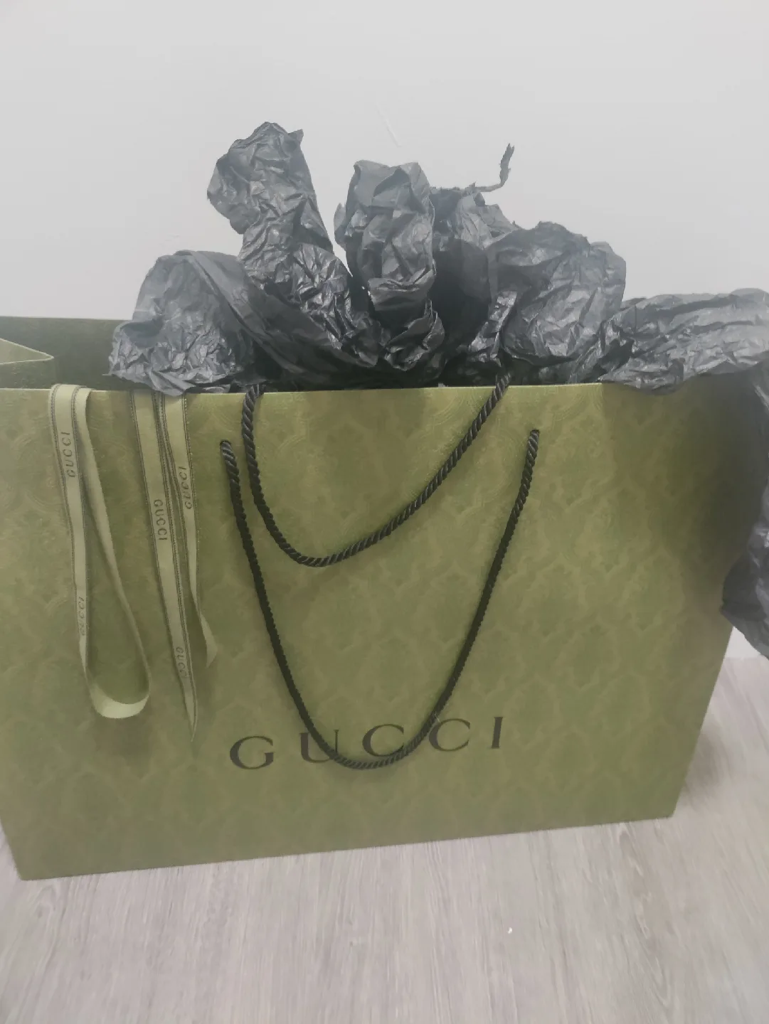 Gucci Green Shopping Bag thumbnail
