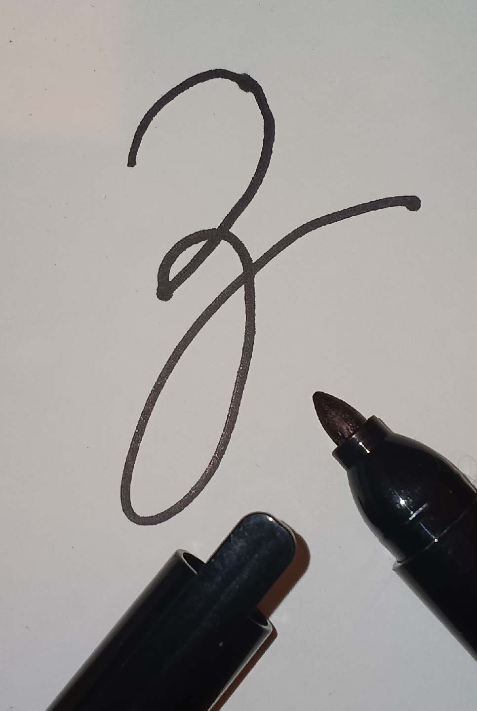Tru Red Fine Tip Permanent Markers - 12 Black Markers - photo 2