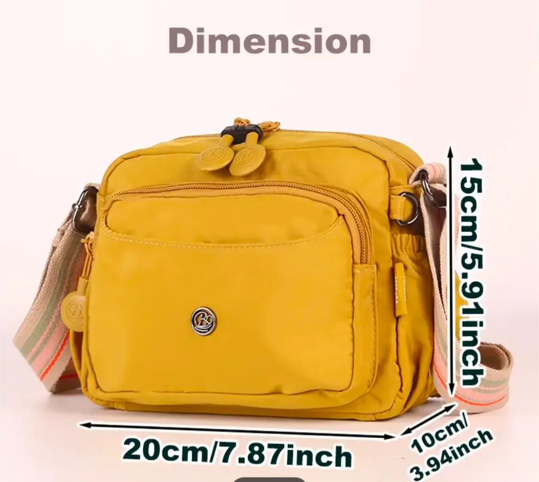 brand new Crossbody Bag with Multiple Pockets image indicator(2)