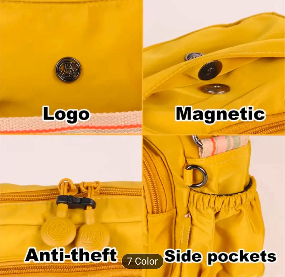 brand new Crossbody Bag with Multiple Pockets image indicator(4)