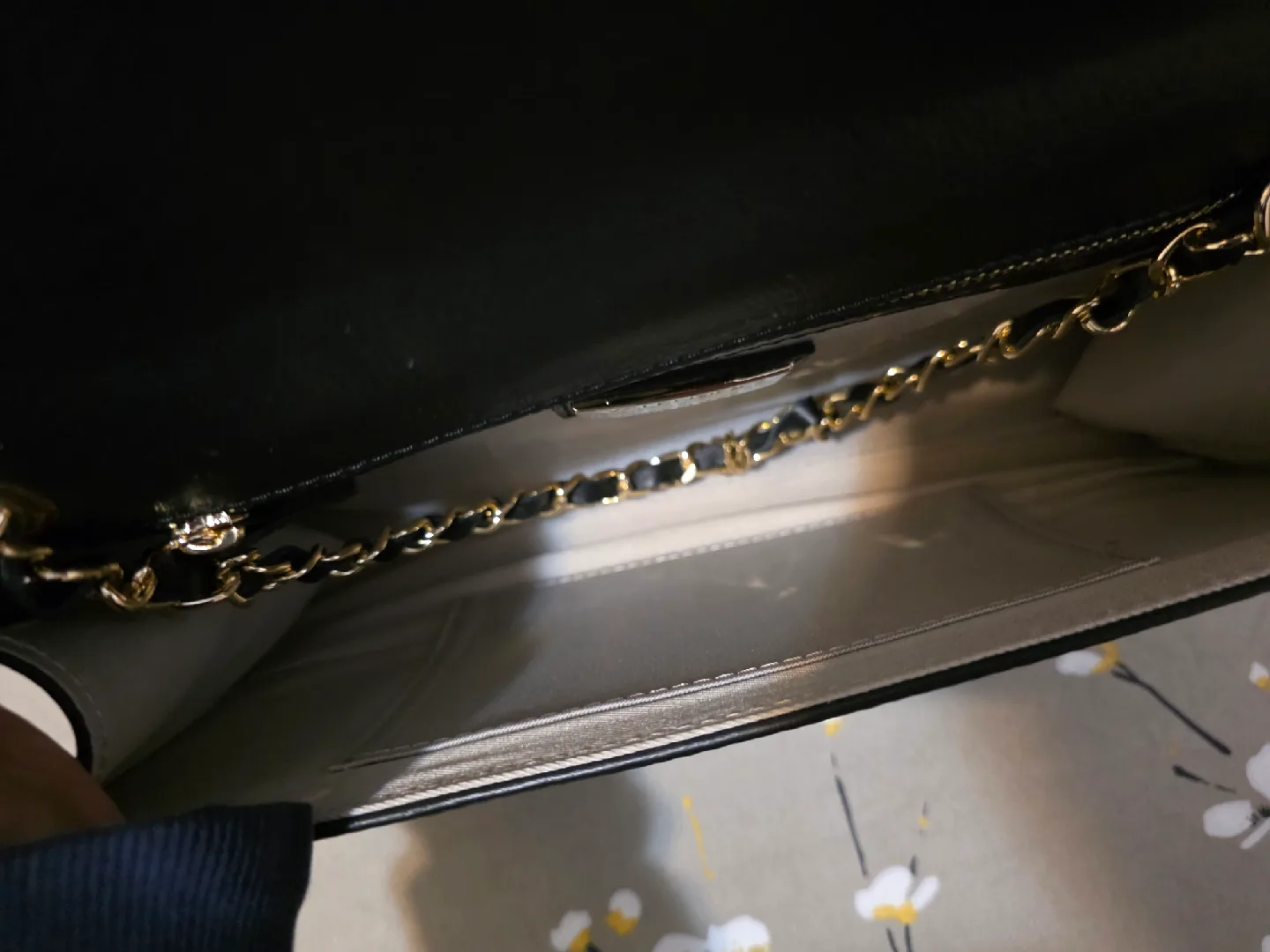 Valentino Authentic Lena Handbag Black Shoulder Bag image indicator(6)