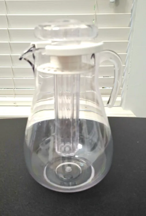 Clear Beverage Pitcher with Ice Core thumbnail