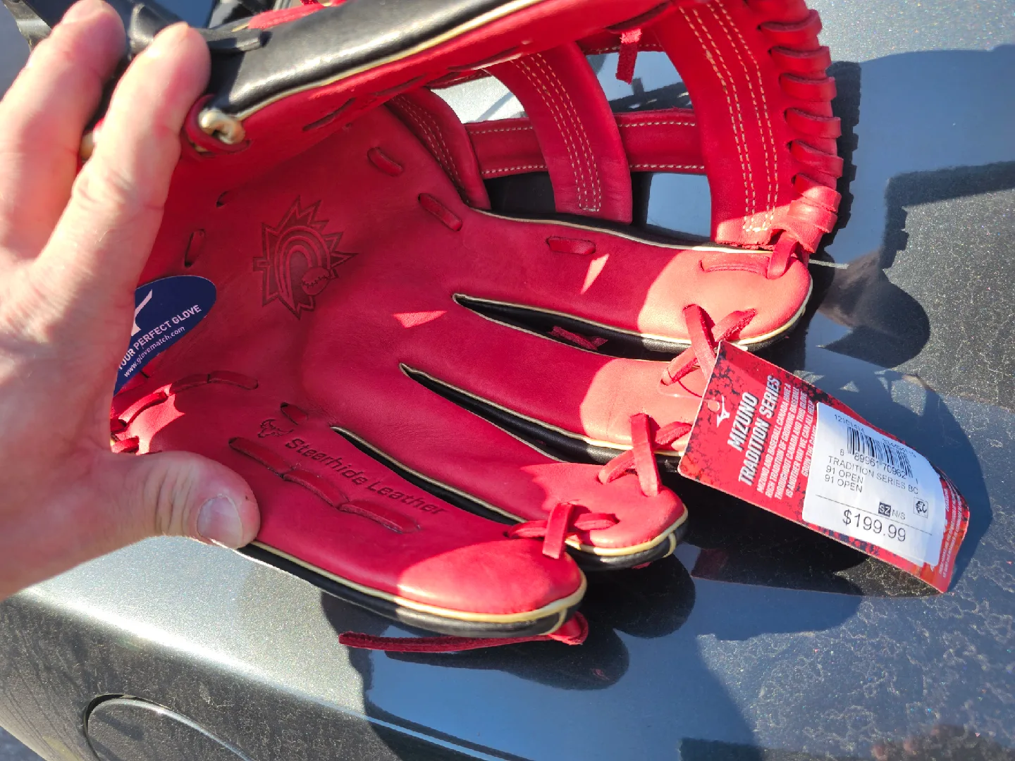 Mizuno Tradition Series SC 91 Baseball Glove image indicator(3)