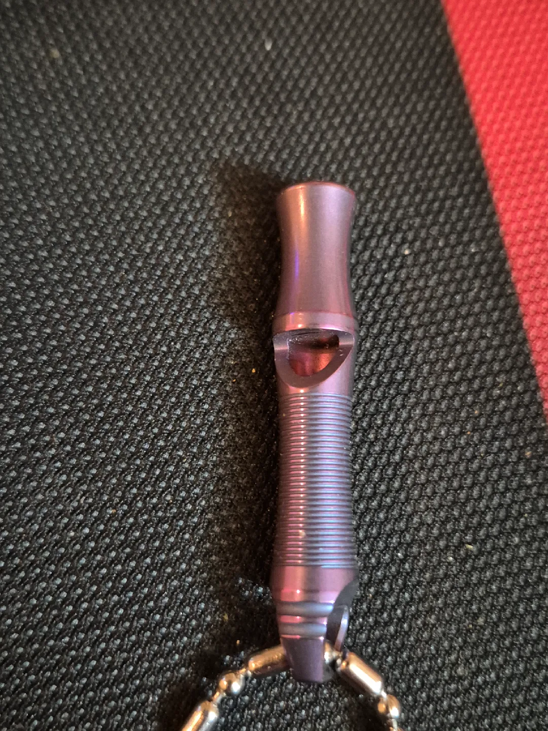 TACRAY Emergency Survival Whistle - Purple Blue image indicator(2)