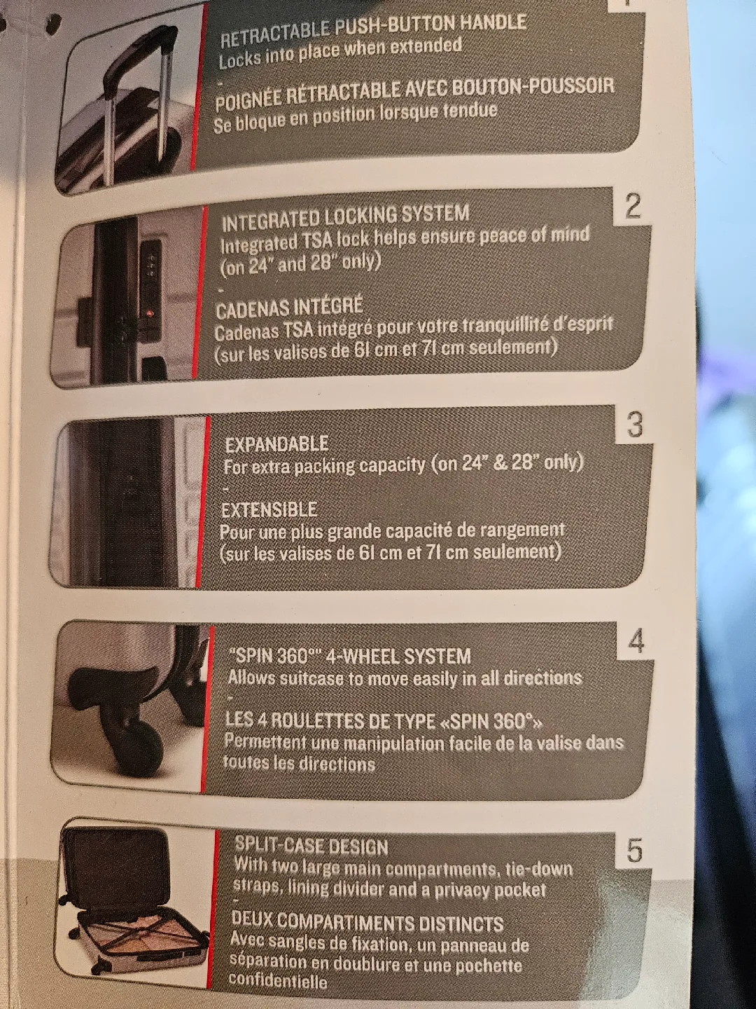 Swiss Gear Sonic Collection Expandable Suitcase image indicator(6)