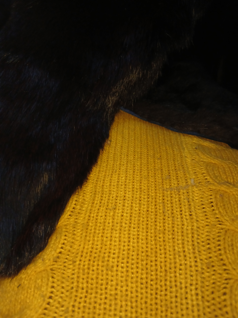 Fur Vest with Floral Lining - photo 4