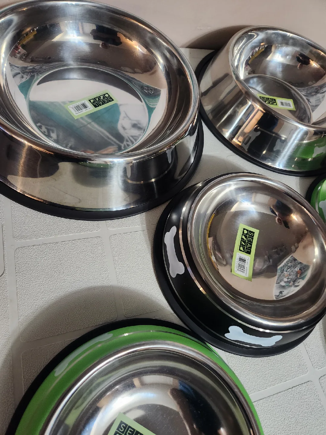 SEAL Pet Bowl - Stainless Steel & Assorted image indicator(2)