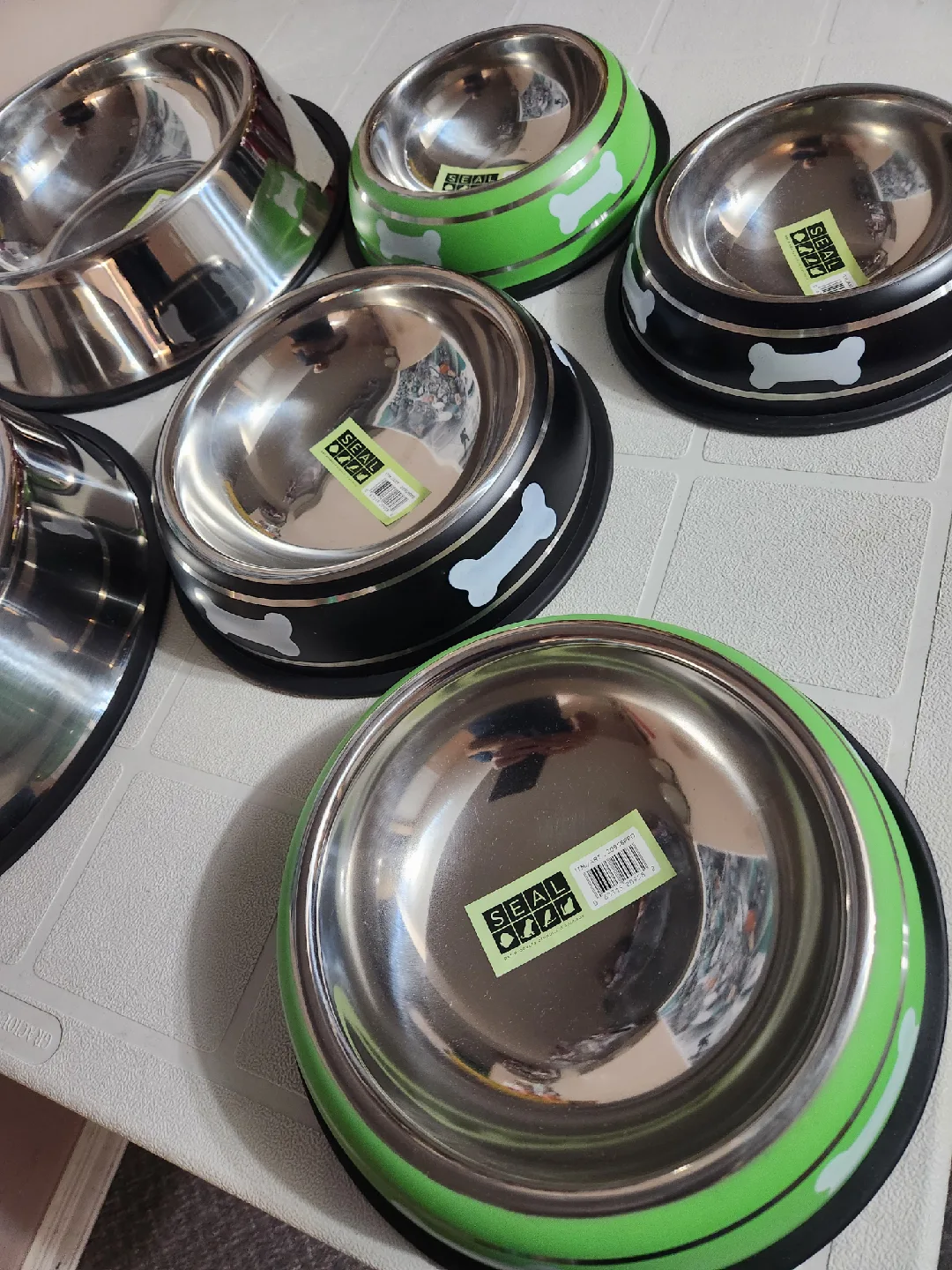 SEAL Pet Bowl - Stainless Steel & Assorted image indicator(3)