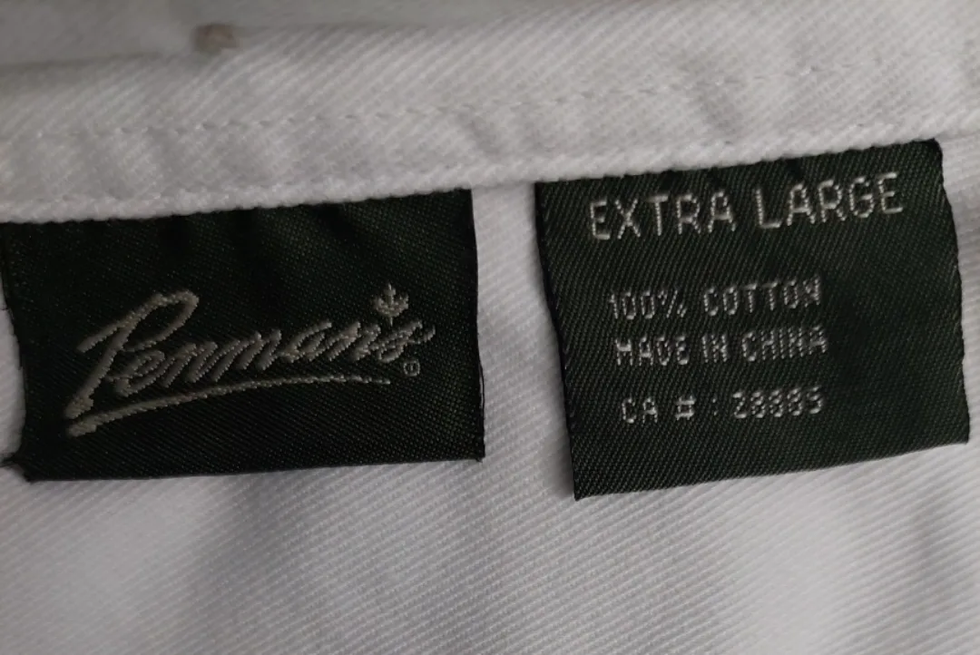 Penman's off-white Cotton Shirt - Extra Large image indicator(4)
