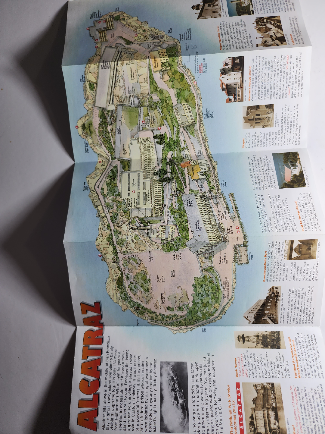 The Official Map & Guide to Alcatraz - photo 4