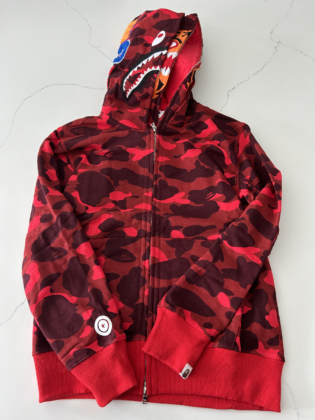 BAPE Shark Full Zip Hoodie - Size L - photo 2