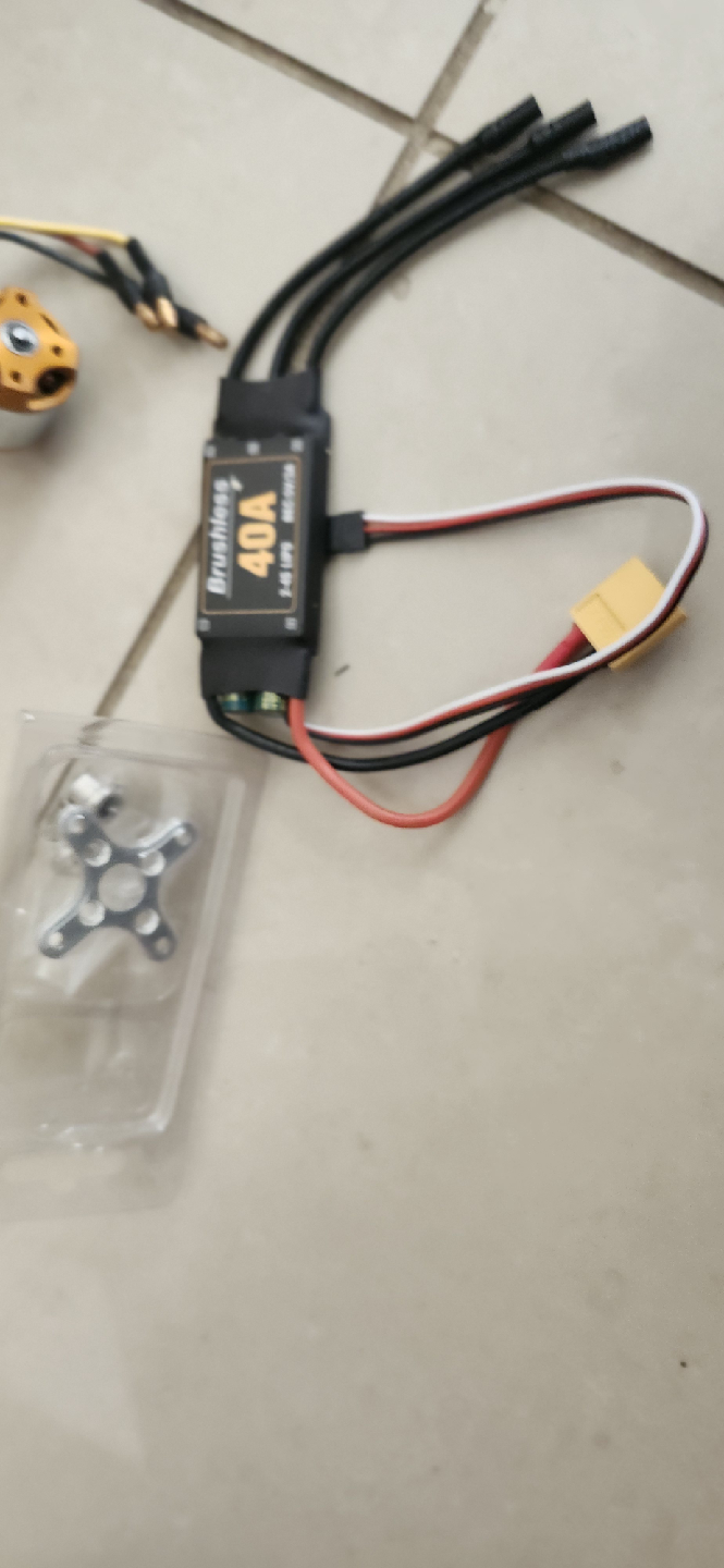 Brushless 40A ESC with Motor for drone