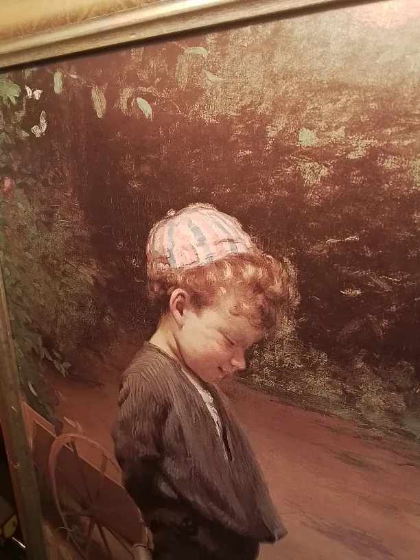 Framed Poul Peel 1801 print image indicator(5)