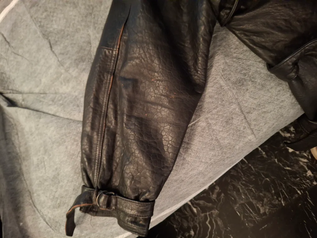 Wear Me Out Black Leather Jacket image indicator(2)