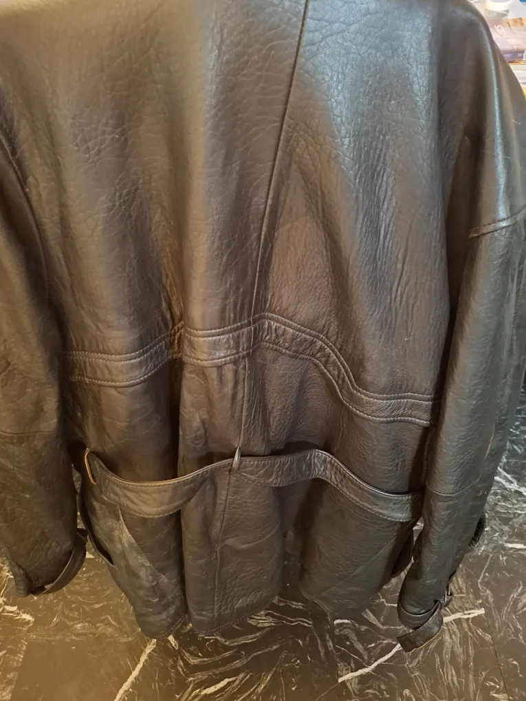 Wear Me Out Black Leather Jacket image indicator(5)