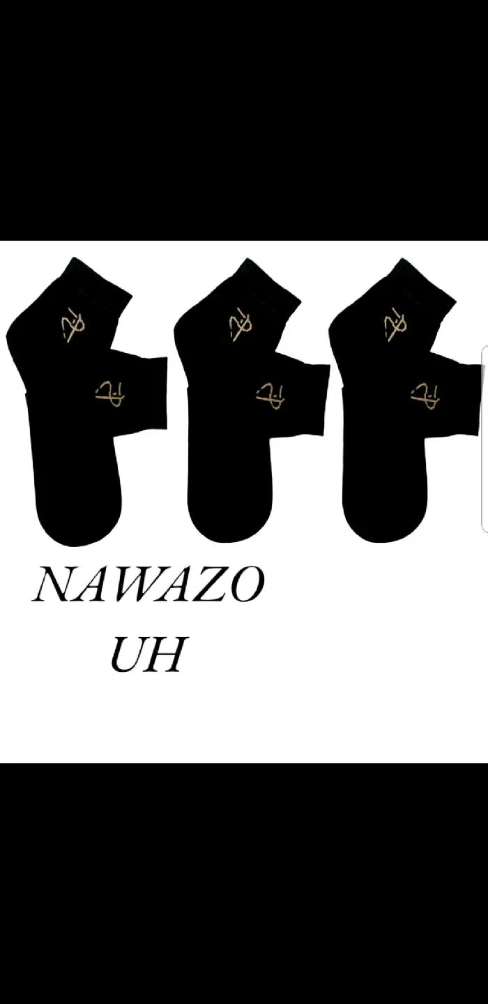 Nawazo Black Ankle Socks  3pairs image indicator(2)