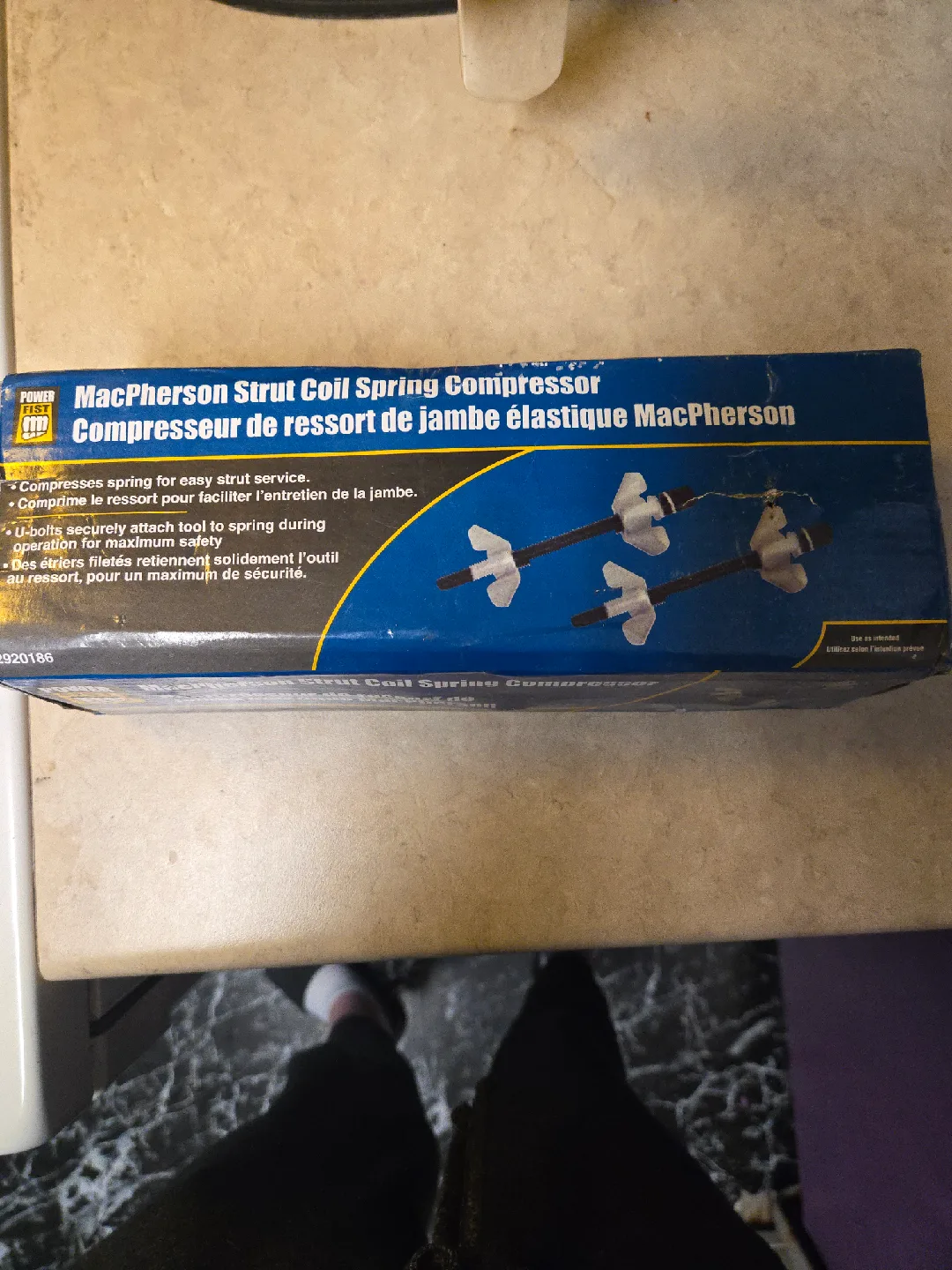 Power Fist MacPherson Strut Coil Spring Compressor image indicator(2)