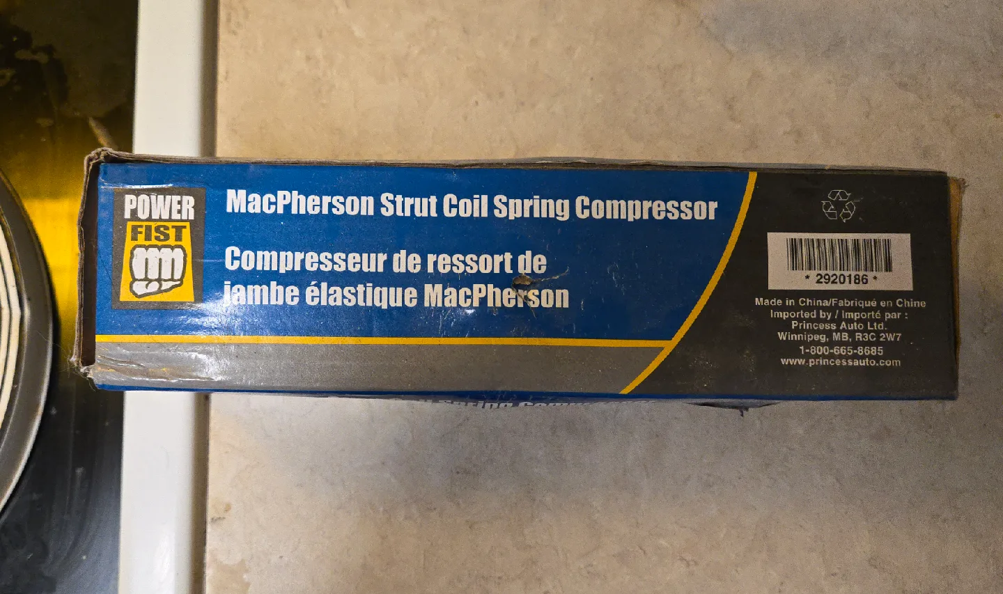 Power Fist MacPherson Strut Coil Spring Compressor image indicator(3)