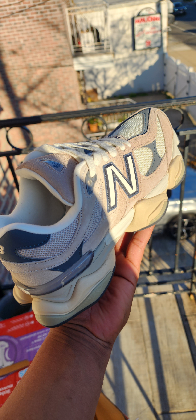 New Balance 9060 Cream/Grey / blackSneakers - photo 3