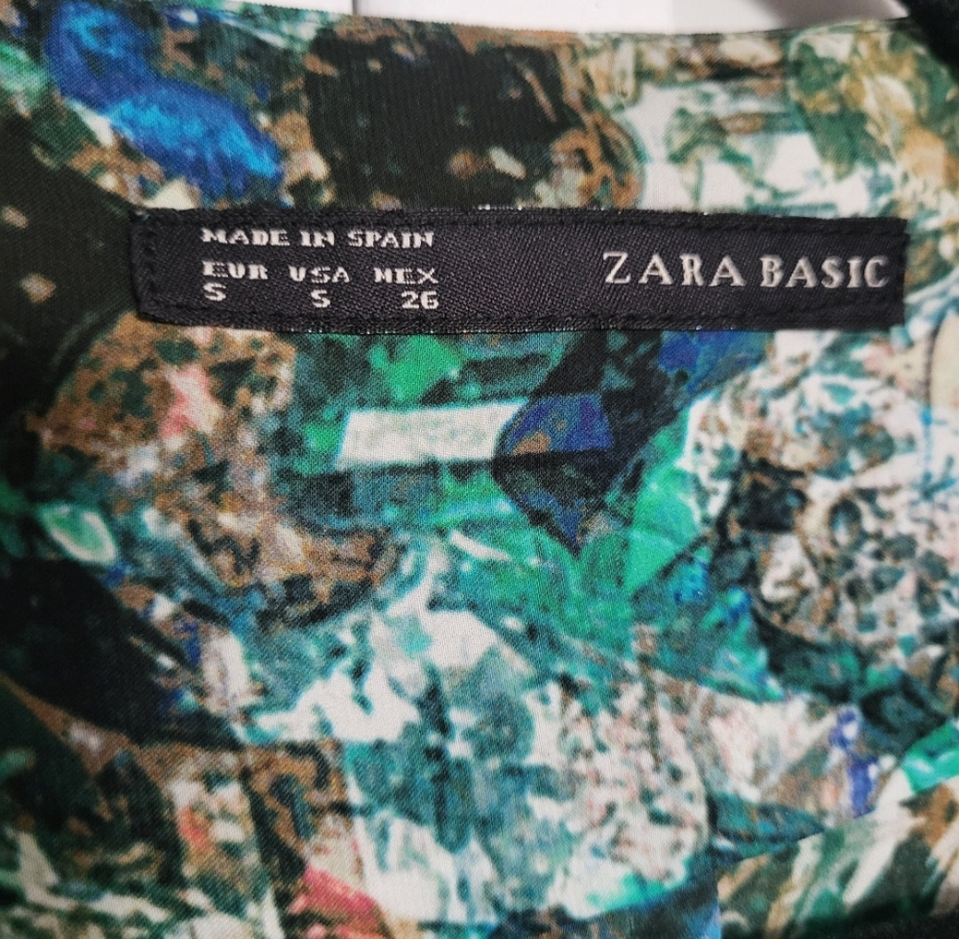 *FREE* WEEKLY DECLUTTERING Zara Basic Blouse - Size S - photo 2