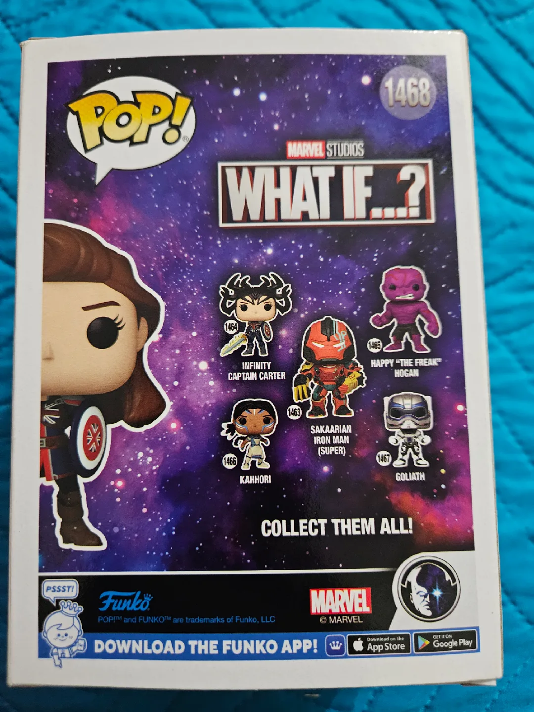 Funko Pop! Marvel What If...? Captain Carter #1468 image indicator(2)