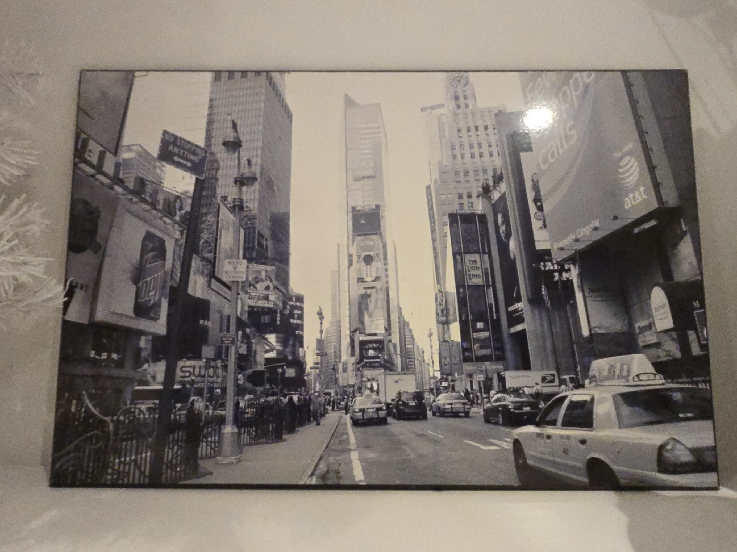NY city photo frame