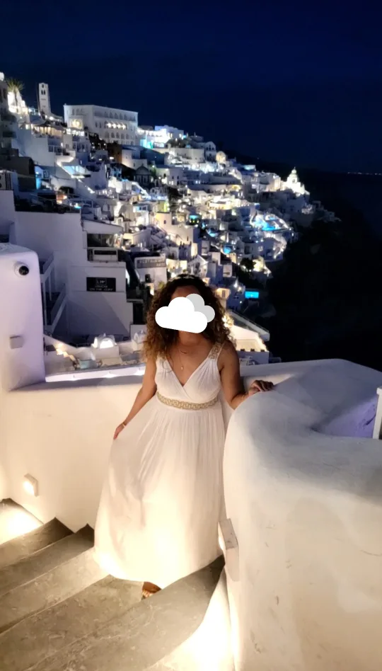 Ethereal long white Greek goddess dress came from Greece image indicator(2)