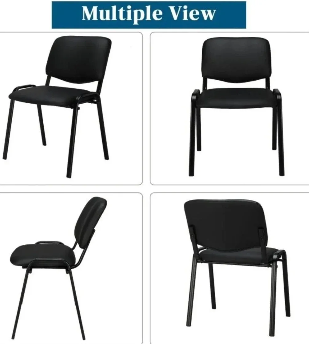 Black Office/Meeting Room Chairs - Set of 5 image indicator(3)