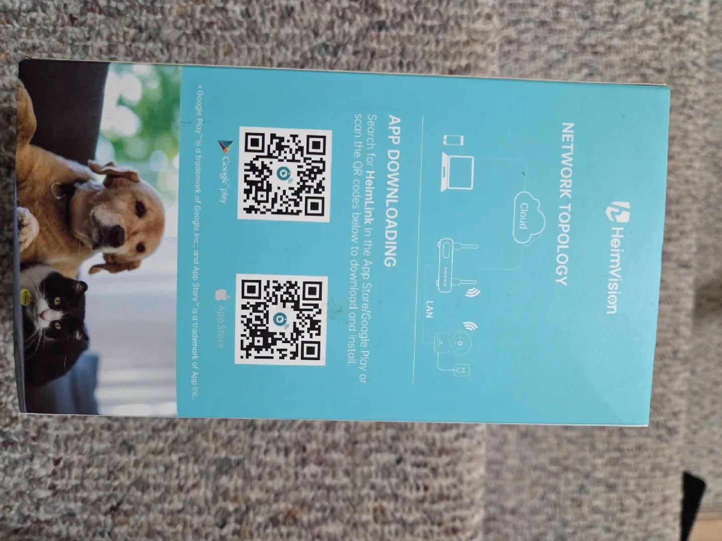 HeimVision HM203 HD Smart WiFi Camera - New in Box image indicator(2)