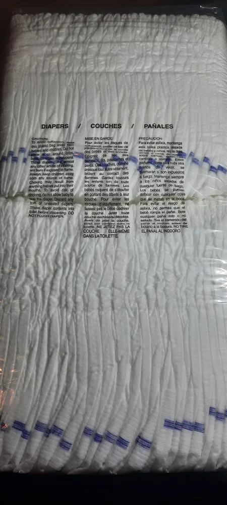 Sealed Royale Premium Diapers, Size 3 (16-28 lb), 56 Count image indicator(3)