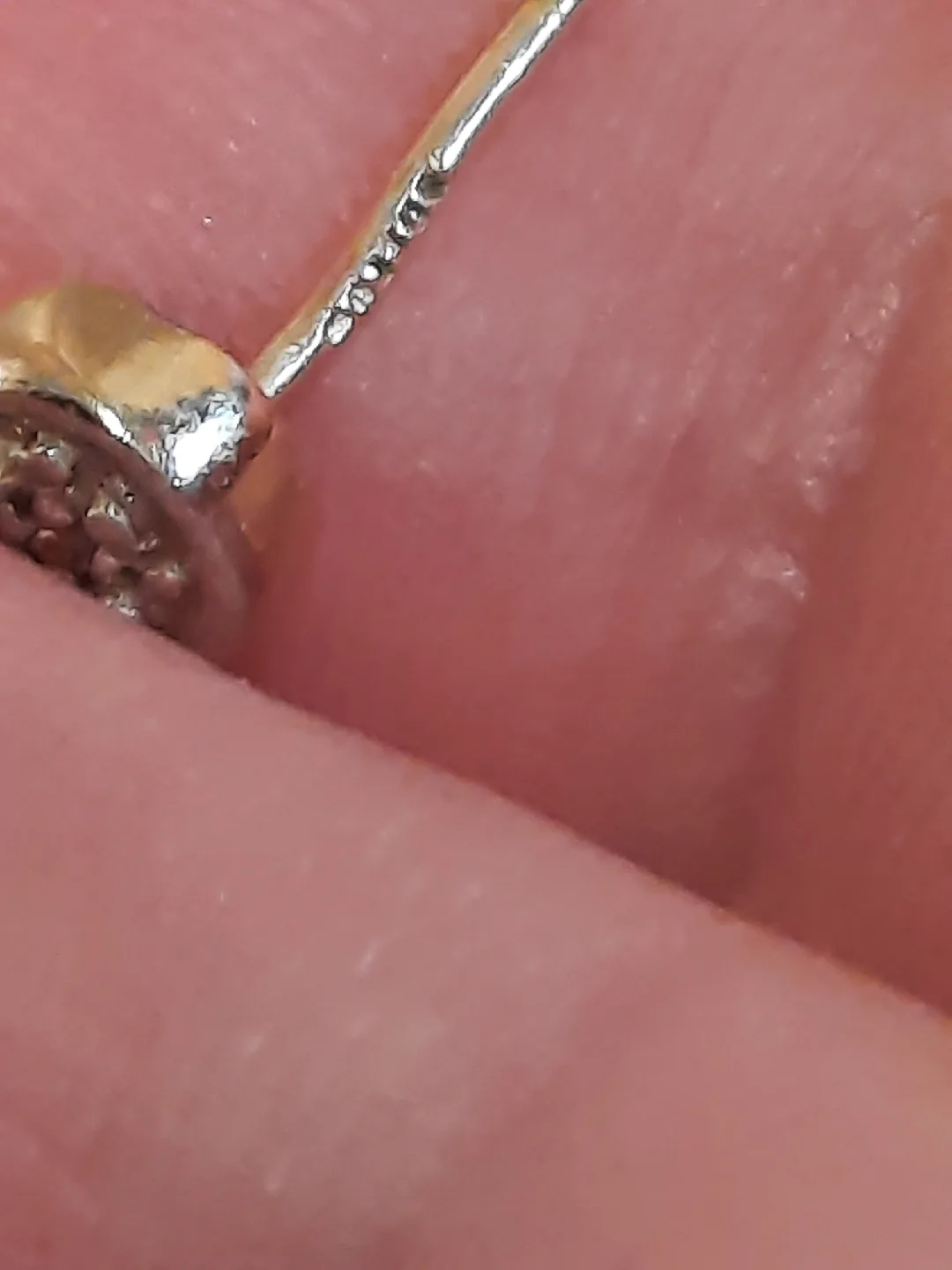 10k solid gold earings with diamonds image indicator(10)