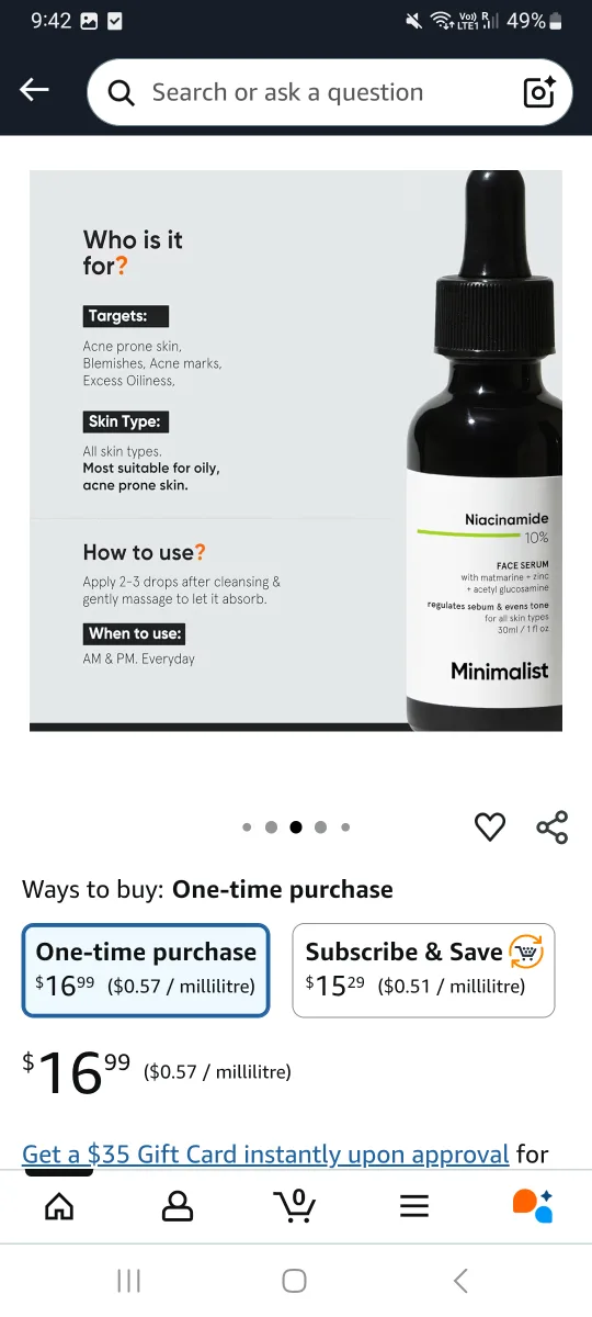 pore minimizer minimalist serum and cream image indicator(4)