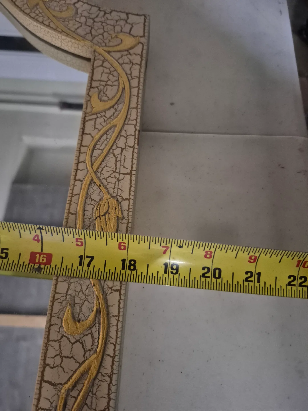 Ornate Wall Mirror, 37" x 22" image indicator(3)