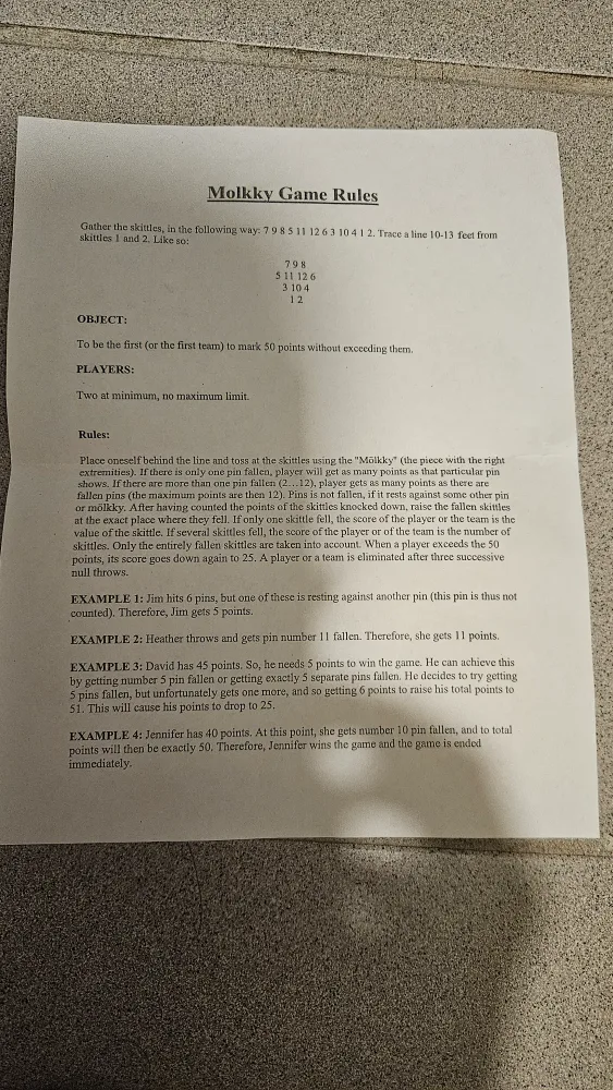 Mölkky Game Set image indicator(4)