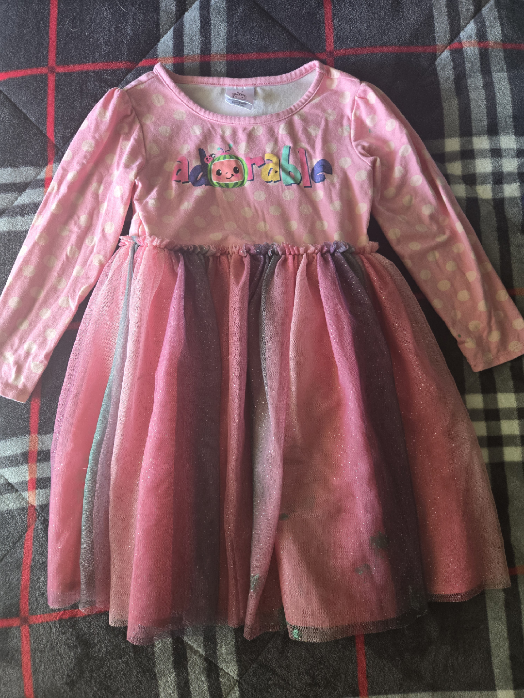 Cocomelon Dress - Adorable Pink & Tutu