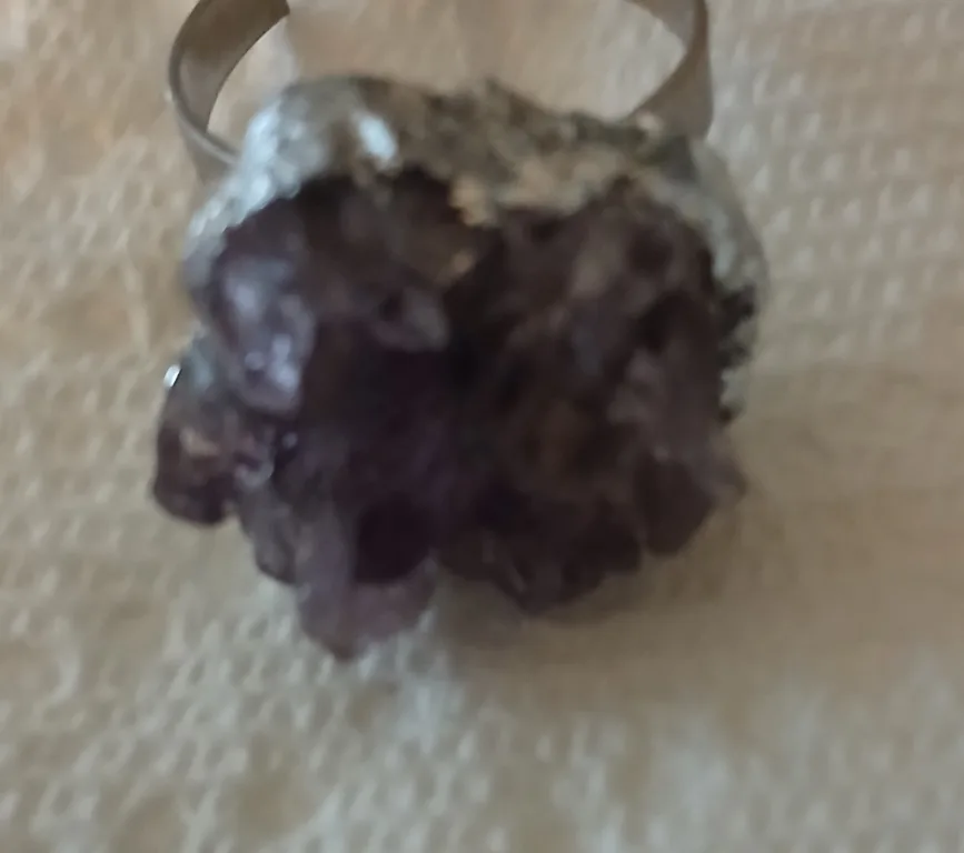 Amethyst Crystal Ring thumbnail
