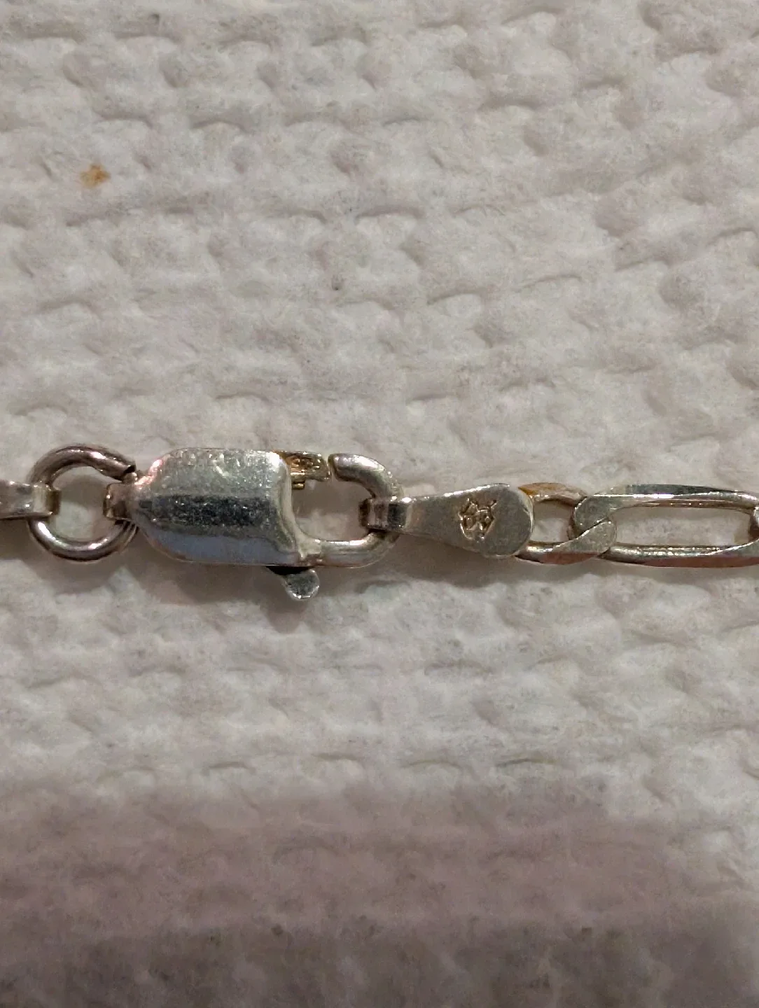 Unique 925 Italy Silver Baby Head Pendant Necklace thumbnail