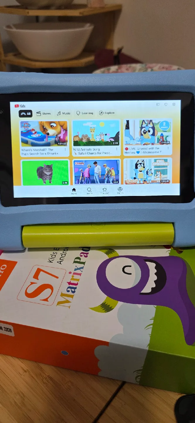 Android Tablet's S7 MatrixPad Kids Edition Android Tablet - Blue image indicator(2)