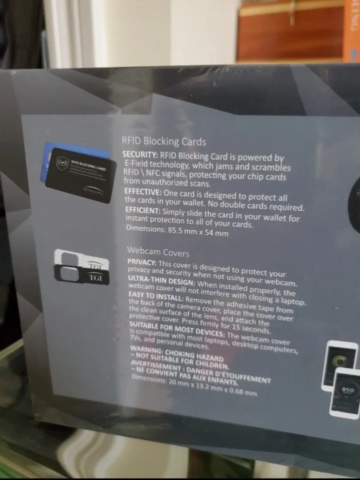 TGI Personal Information & Financial Security Kit 🧡 image indicator(3)