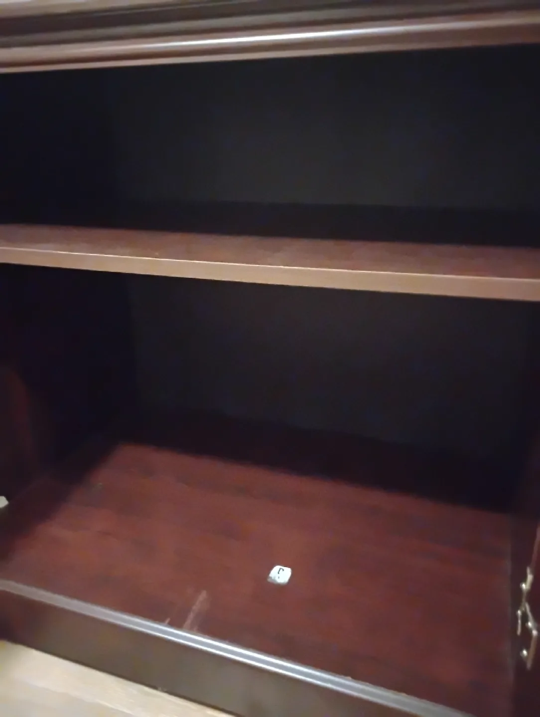 Brown Wooden TV Stand Cabinet image indicator(4)